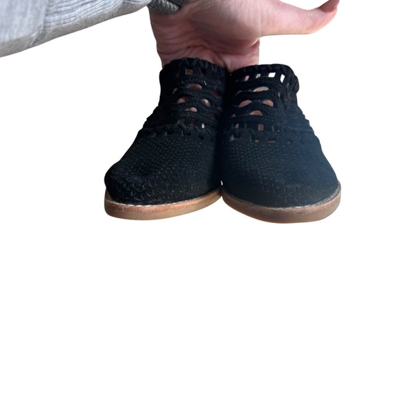 Jeffrey Campbell - Favela Woven Black Mule Sz 7/7.5 - Picture 5 of 11